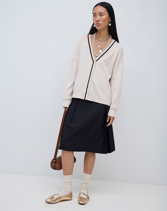 Scarlett Pleated Nederdel